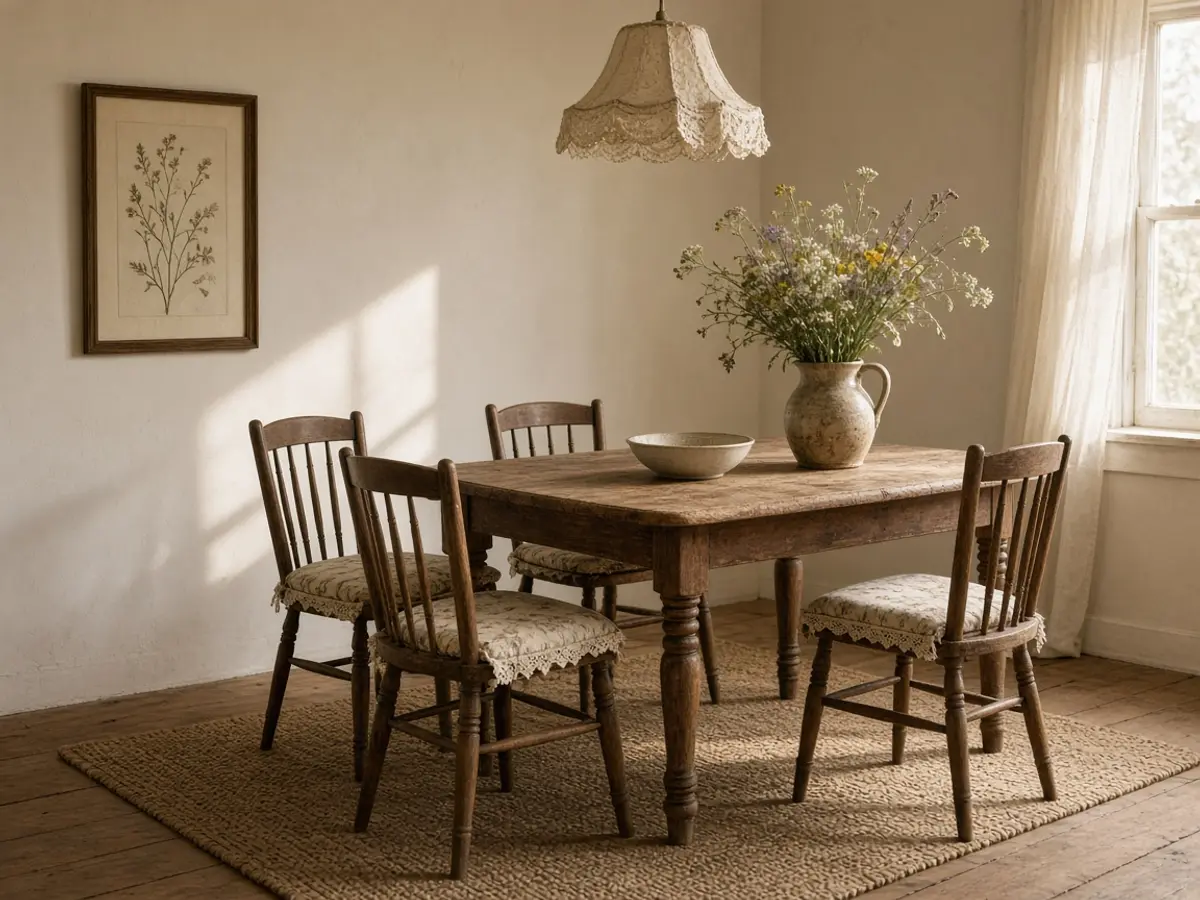 Cottagecore kitchen or dining