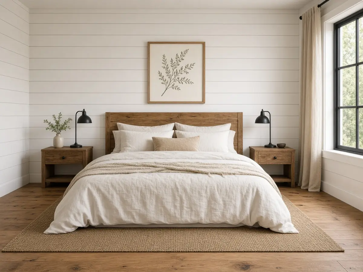 Modern Farmhouse bedroom