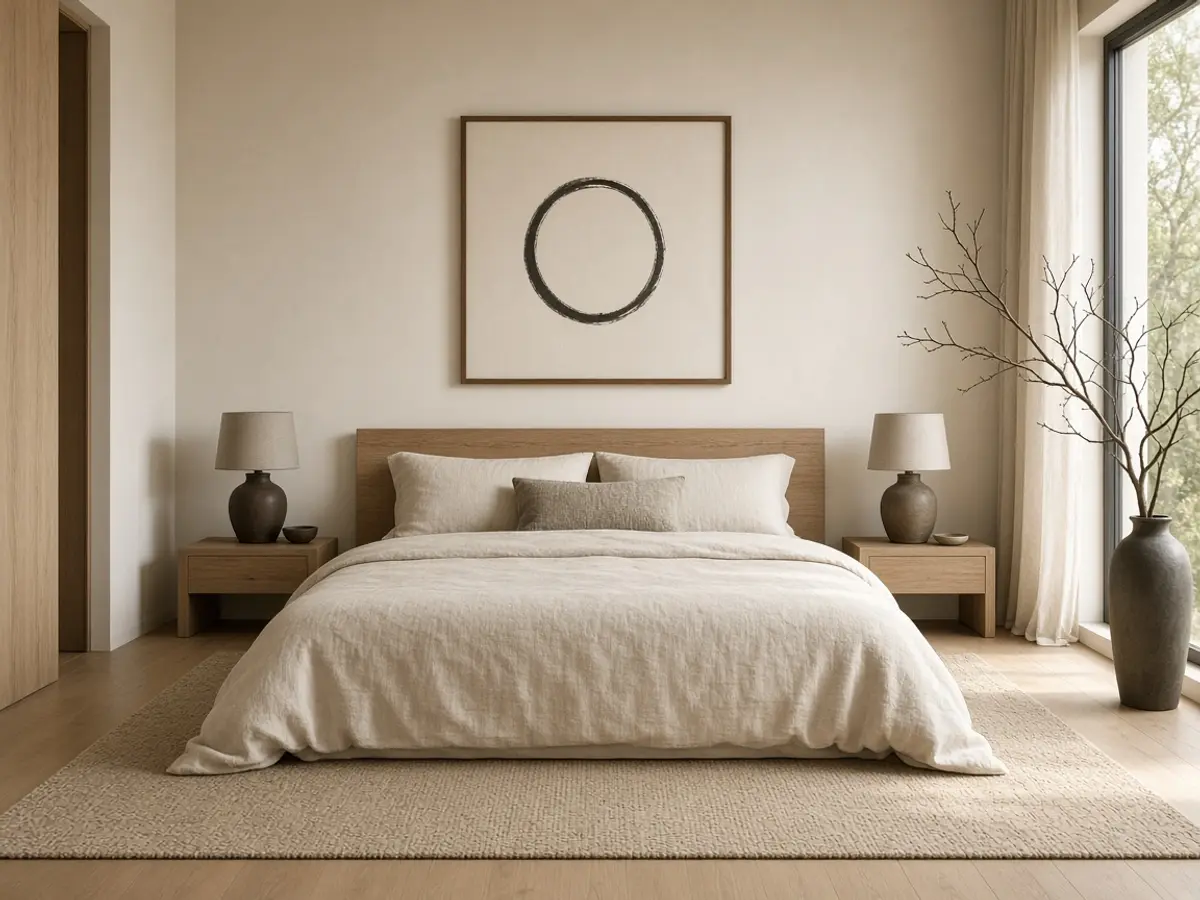 Japandi bedroom