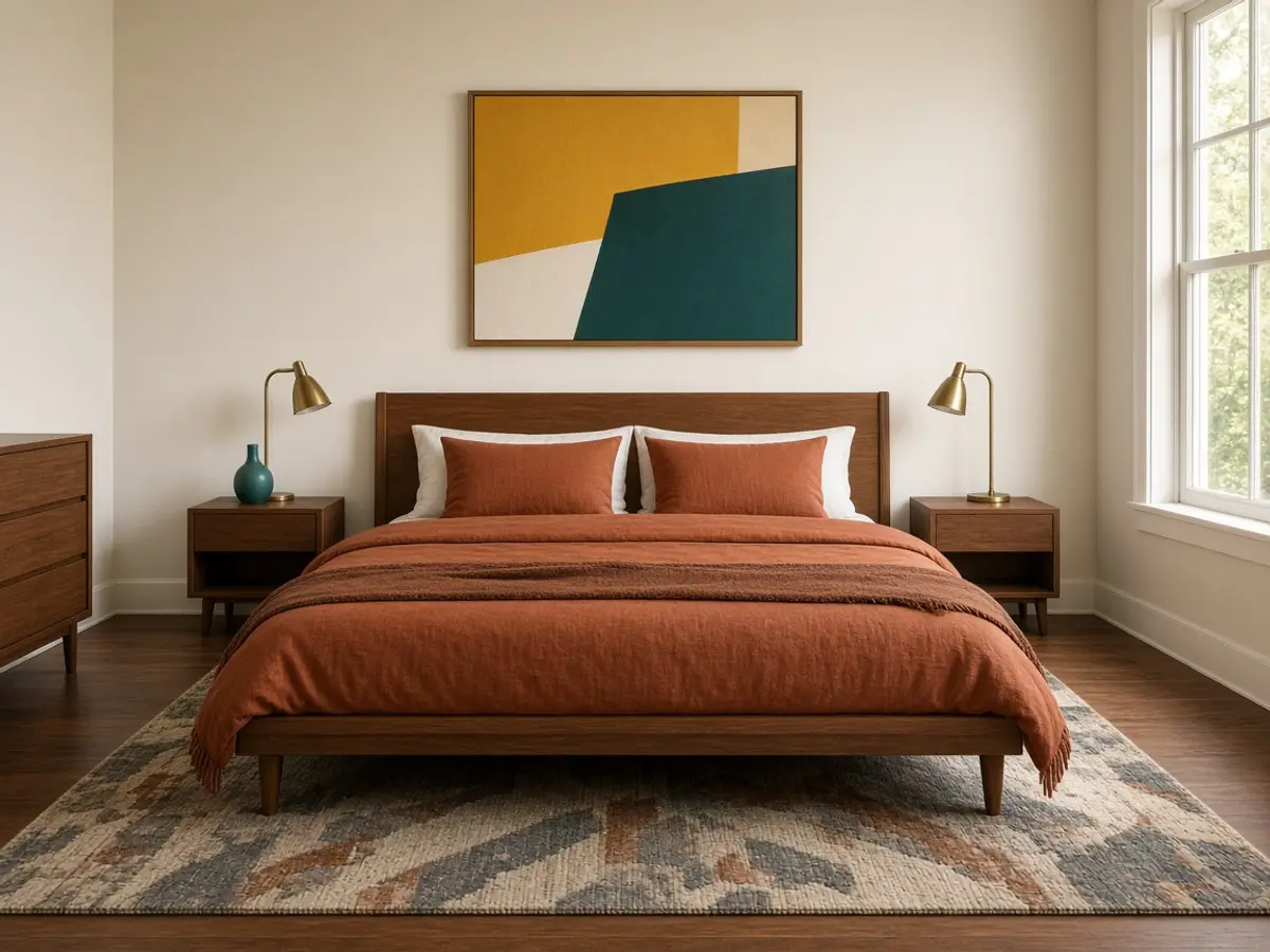 Mid-Century Modern bedroom