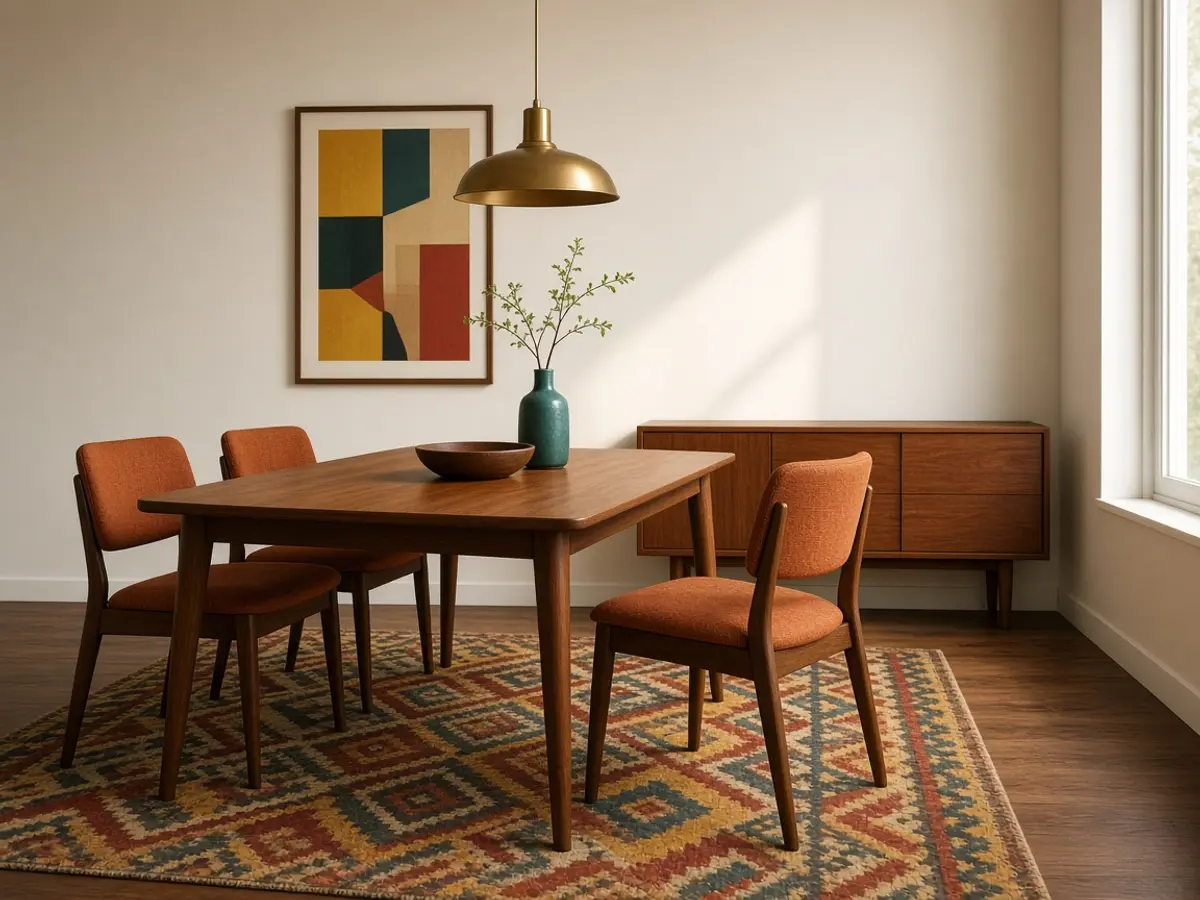 Mid-Century Modern kitchen or dining