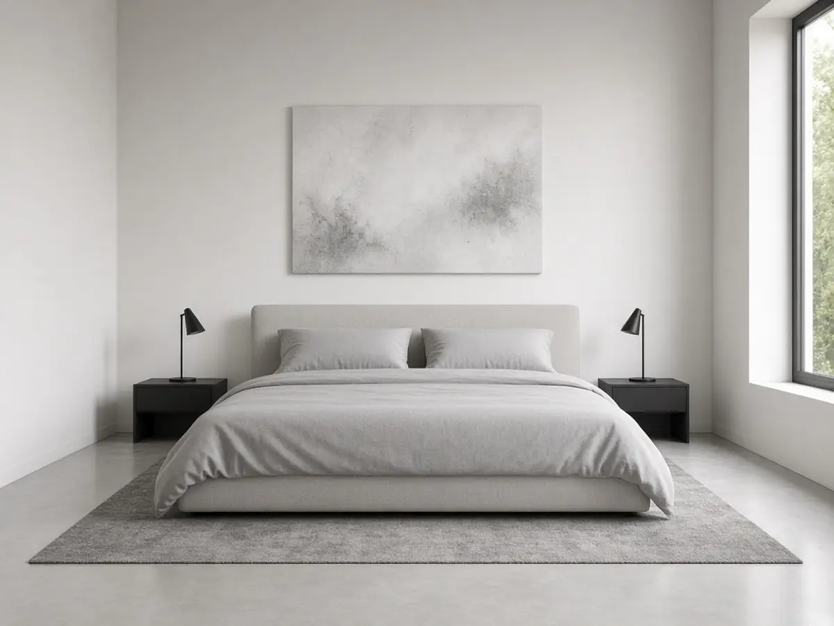 Modern Minimalist bedroom