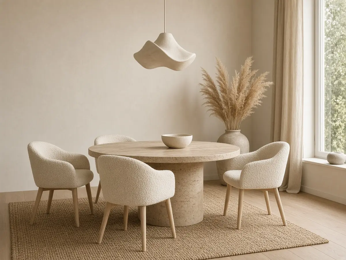 Organic Modern kitchen or dining